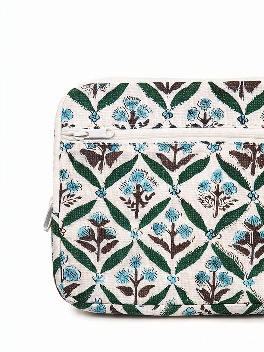 Azure Garden Laptop Cover