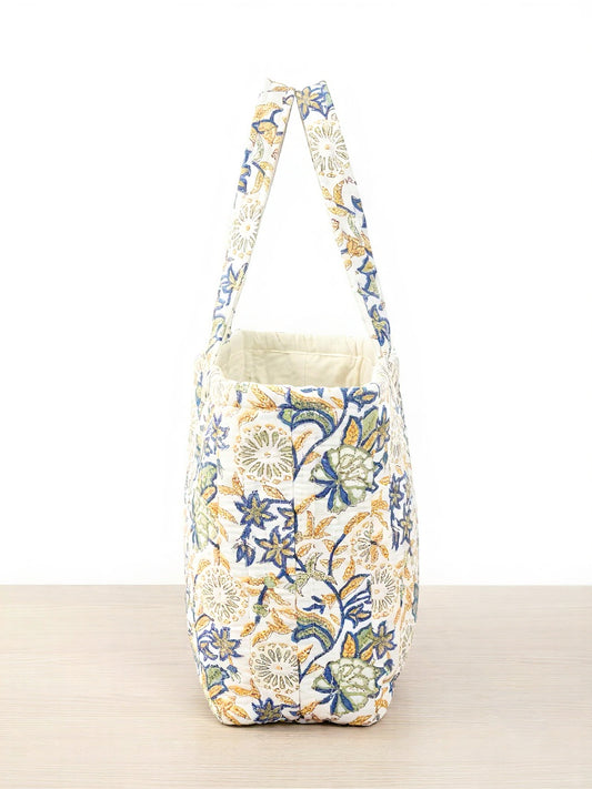 Midnight Meadow Beach Tote Bag