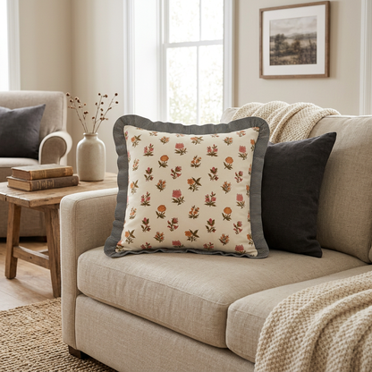 Vintage Rose Cushion Cover (20x20)