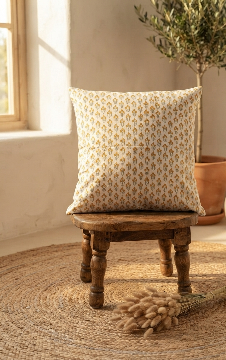 Amber Mosaic Cushion Cover (19x19)