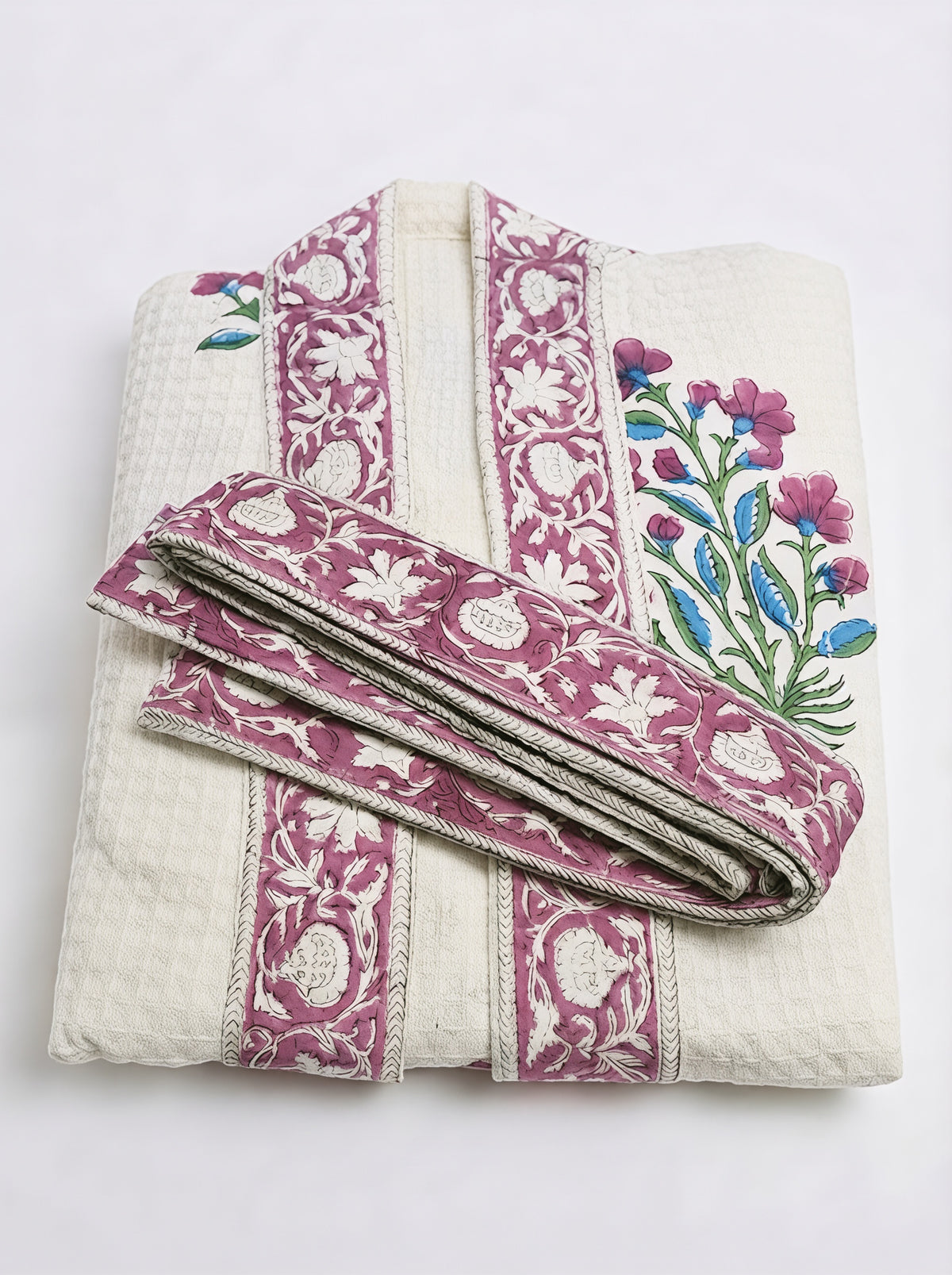 Rosewood Ribbon Bathrobe