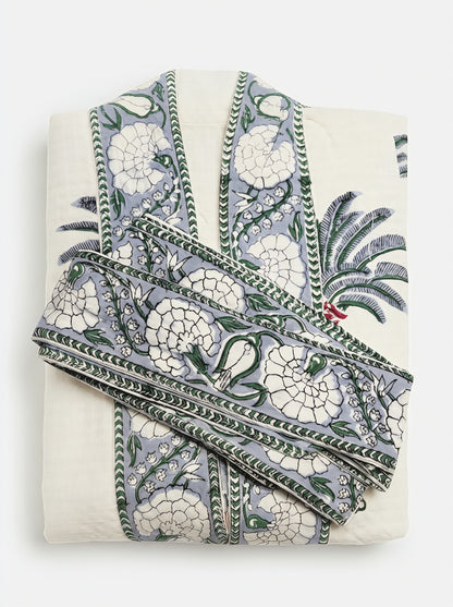 Emerald Palm Bathrobe