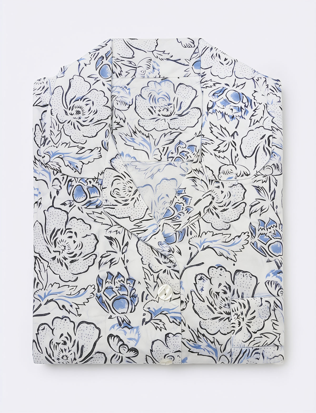 Sketchbook Meadow Pajama Dress