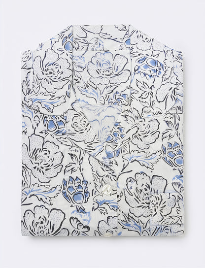 Sketchbook Meadow Pajama Dress