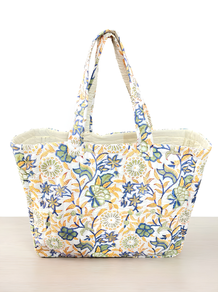 Midnight Meadow Beach Tote Bag
