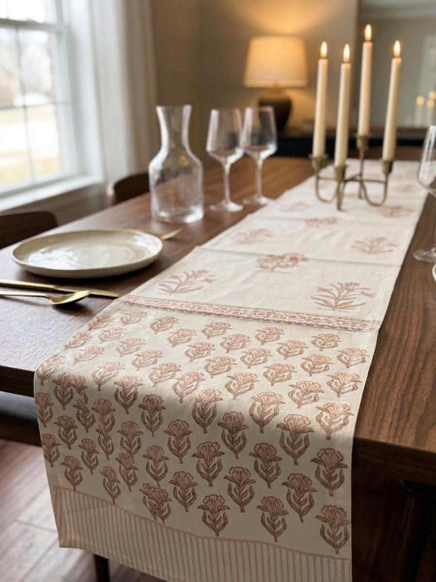 Botanical Blush Table Runners