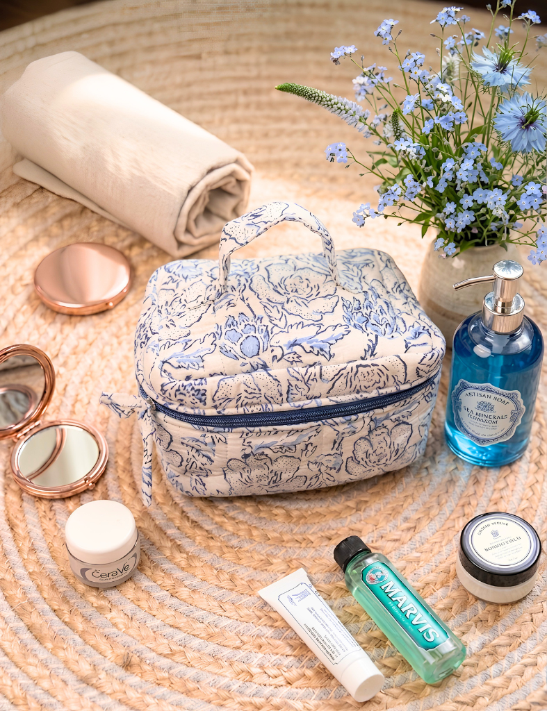 Sketchbook Meadow Travel Pouch