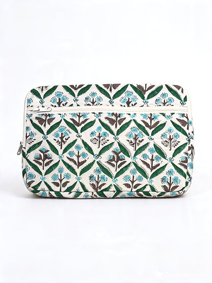 Azure Garden Laptop Cover
