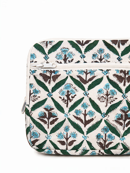Azure Garden Laptop Cover