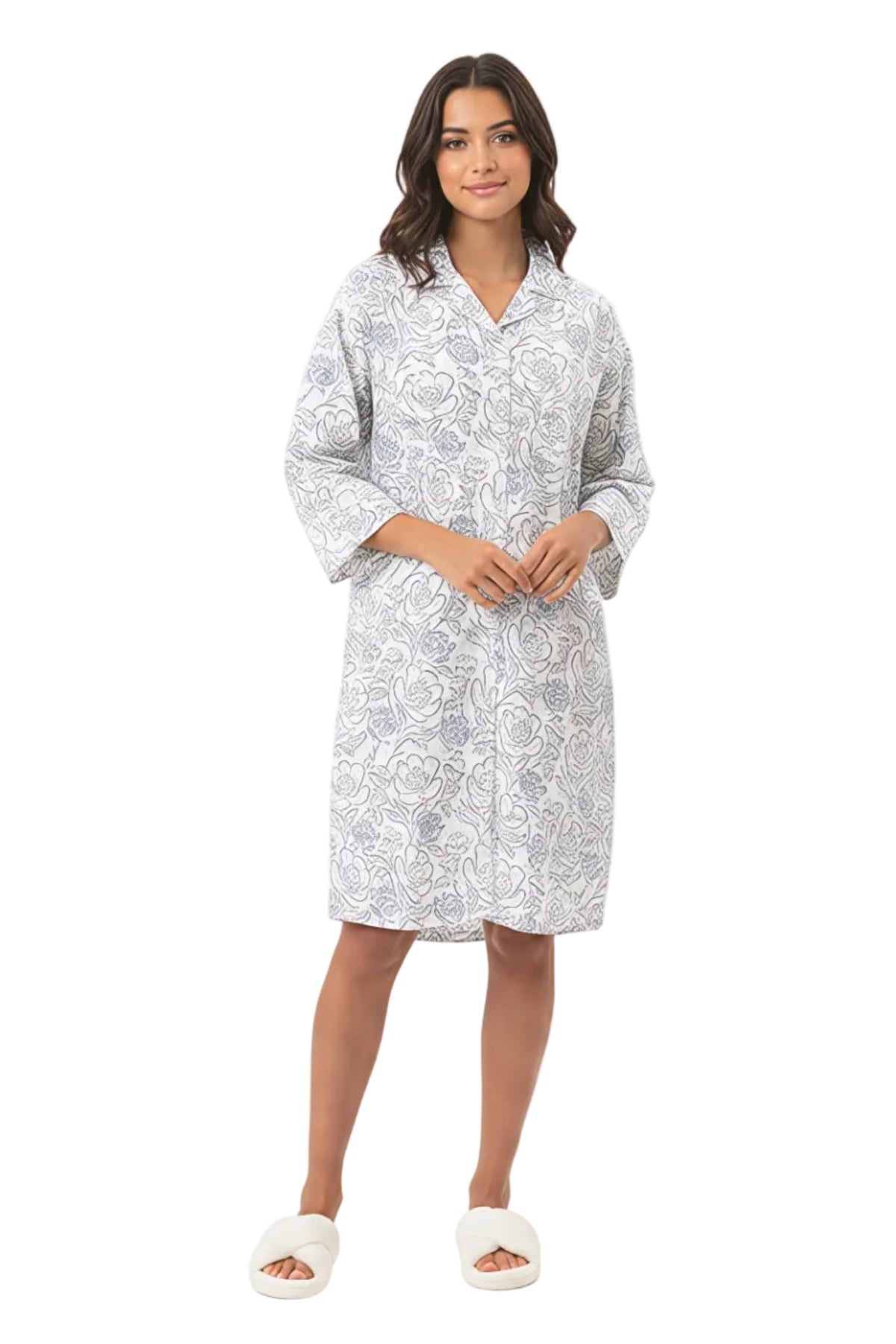 Sketchbook Meadow Pajama Dress