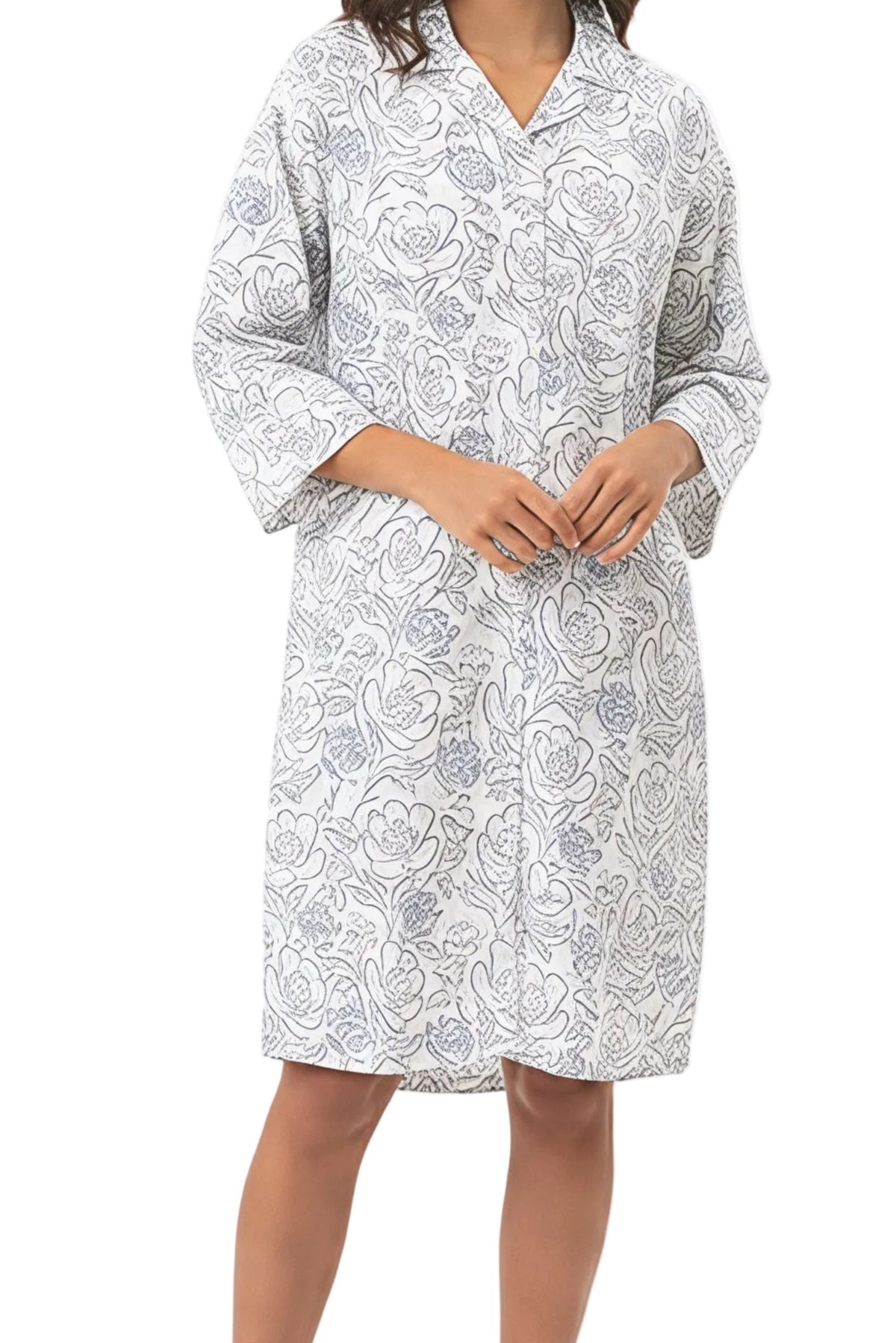 Sketchbook Meadow Pajama Dress
