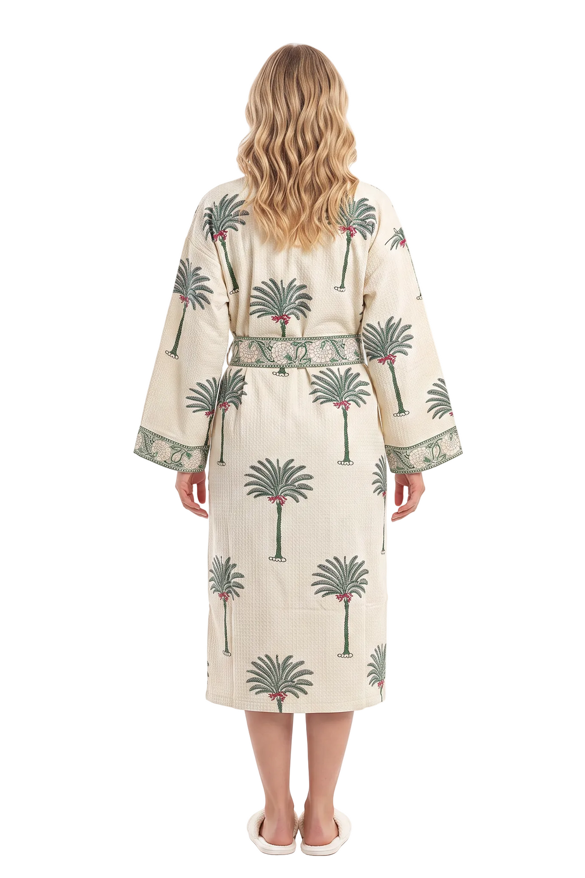 Emerald Palm Bathrobe