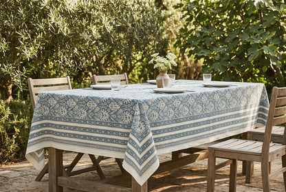 Serene Indigo Table Cloth (60"x108")