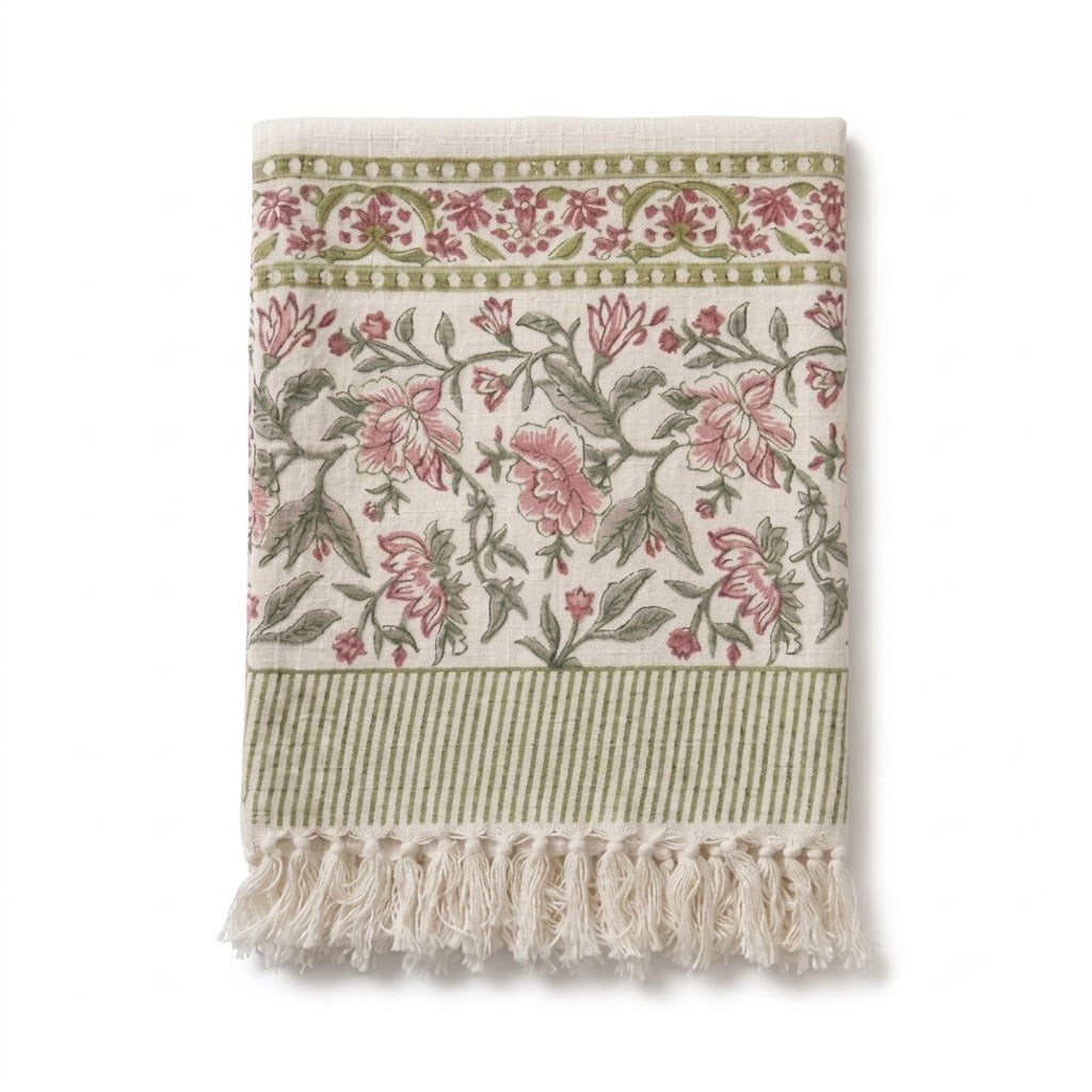 Merlot Meadow Sofa Throws
